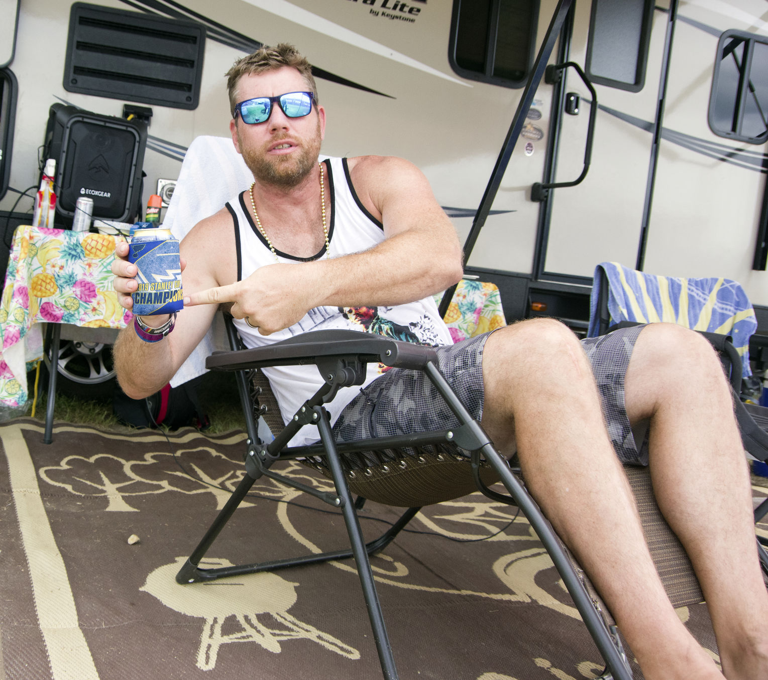 Darlington Infield Sunday